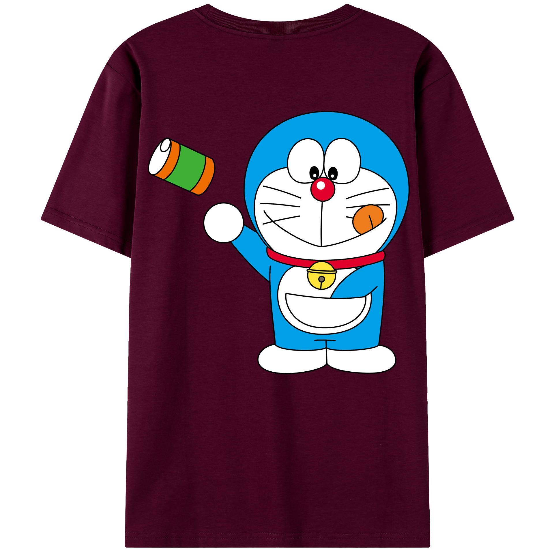 （画像用） ドラえもん Doraemon レディース半袖Tシャツ(バックプリント)